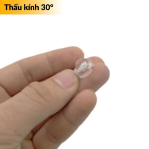 Thấu kính chóa đèn led 1W 3W acrylic trong suốt 30 độ
