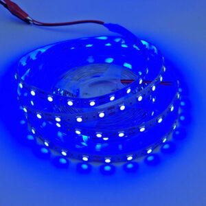 Led dây 5050 12V loại 1 mét 60 bóng không phủ epoxy màu xanh dương